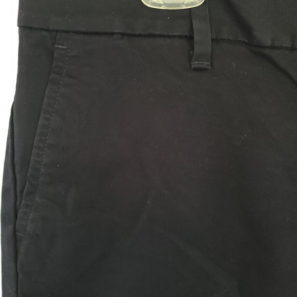 Tommy Hilfiger Womens Shorts 12 Black Hollywood Short Preppy Chino Cotton Causal - Picture 4 of 11